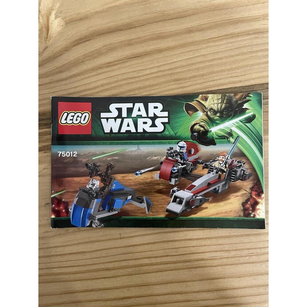 LEGO Star Wars 75012 Instruction Book In Excellent Condition